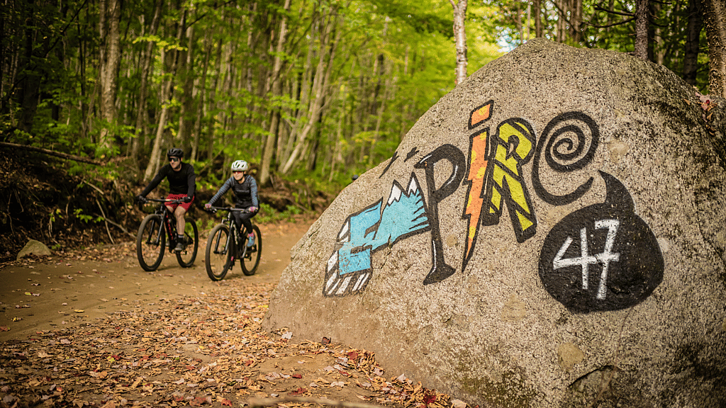 Bike Park Sentier Velo Montagne Quebec À 20 Minutes De Québec Au